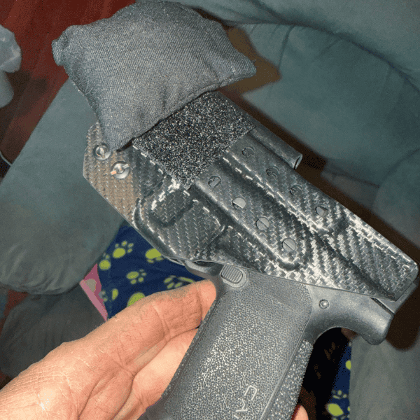 Solving AIWB Printing: How a Holster Wedge Foam Pillow